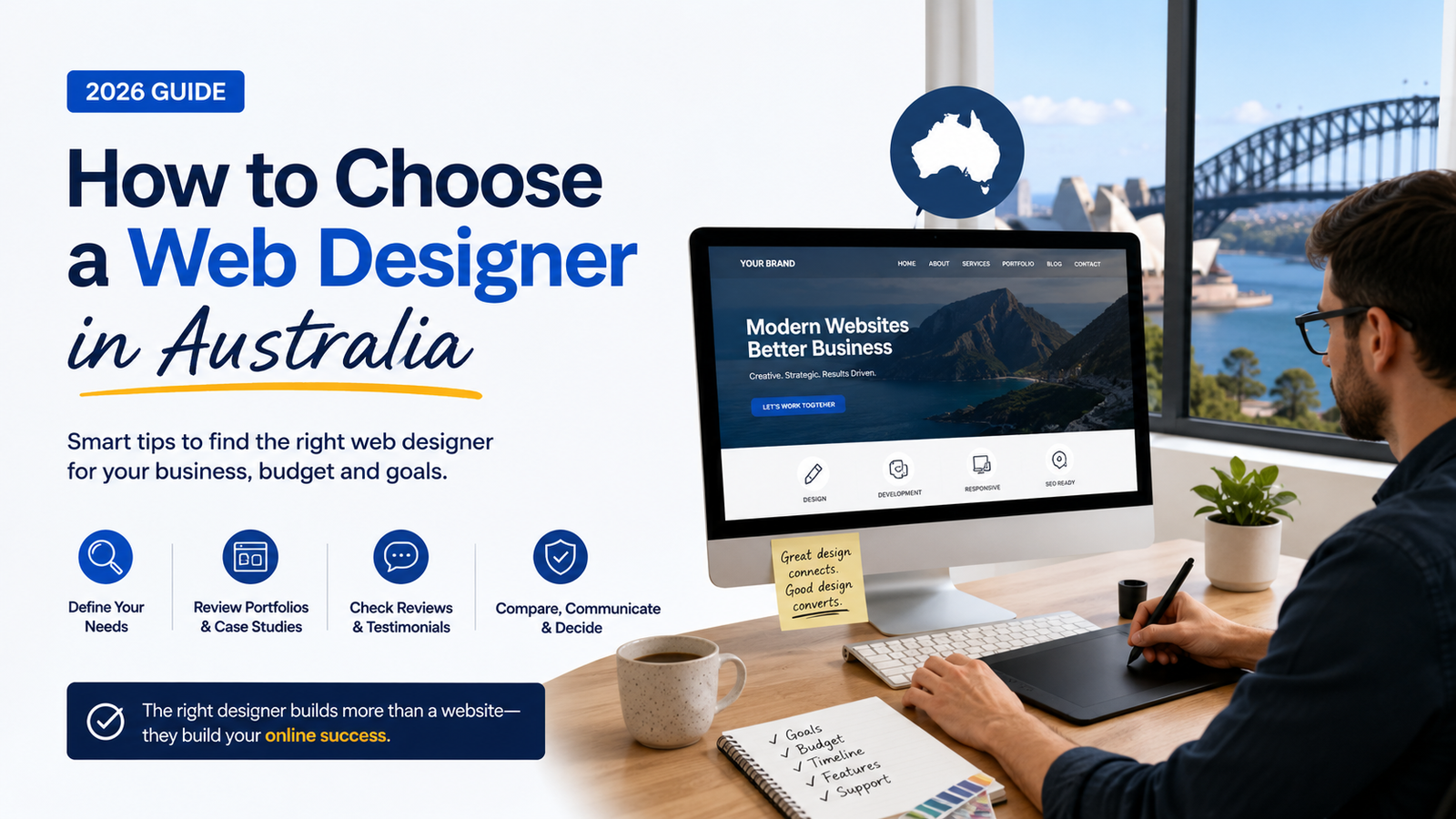 How to Choose a Web Designer in Australia (2026 Guide)