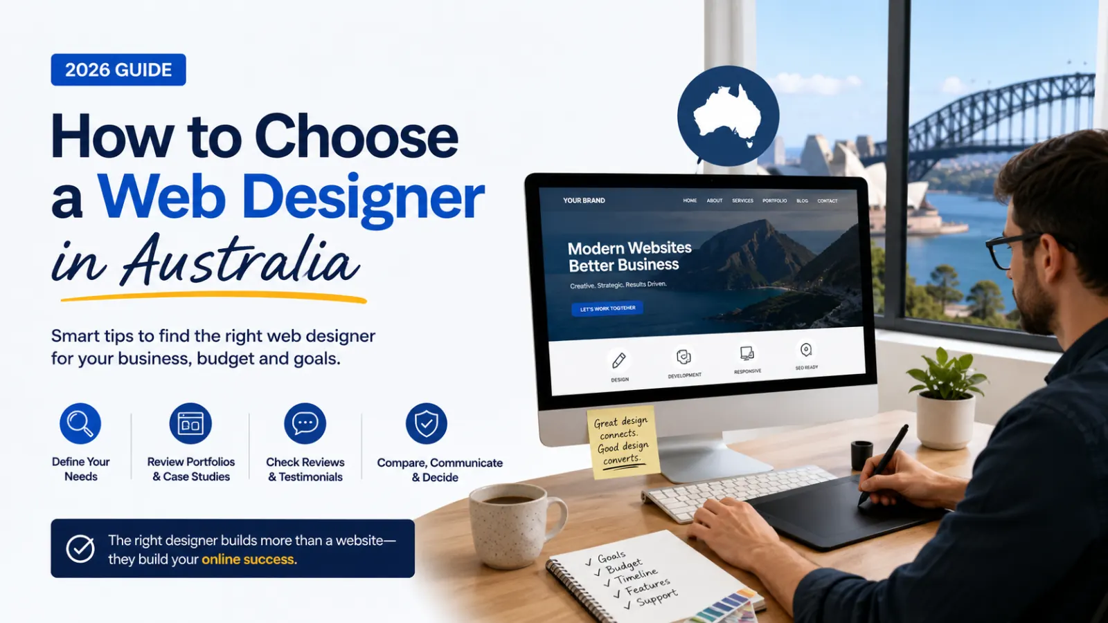 How to Choose a Web Designer in Australia (2026 Guide)
