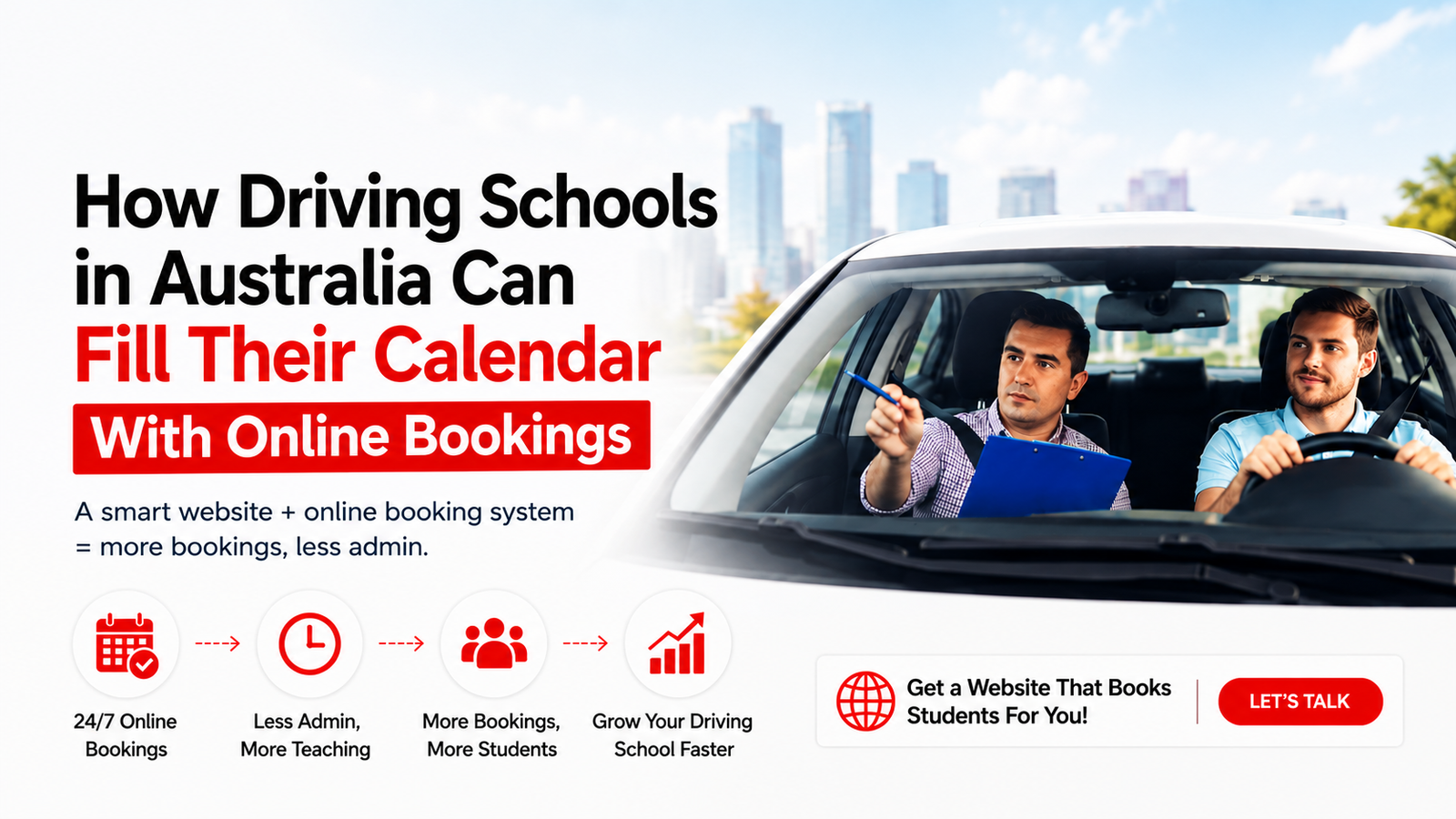 How Driving Schools in Australia Can Fill Their Calendar With Online Bookings
