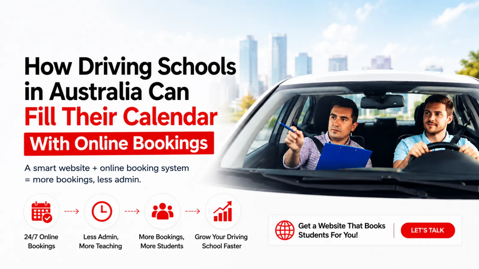 How Driving Schools in Australia Can Fill Their Calendar With Online Bookings