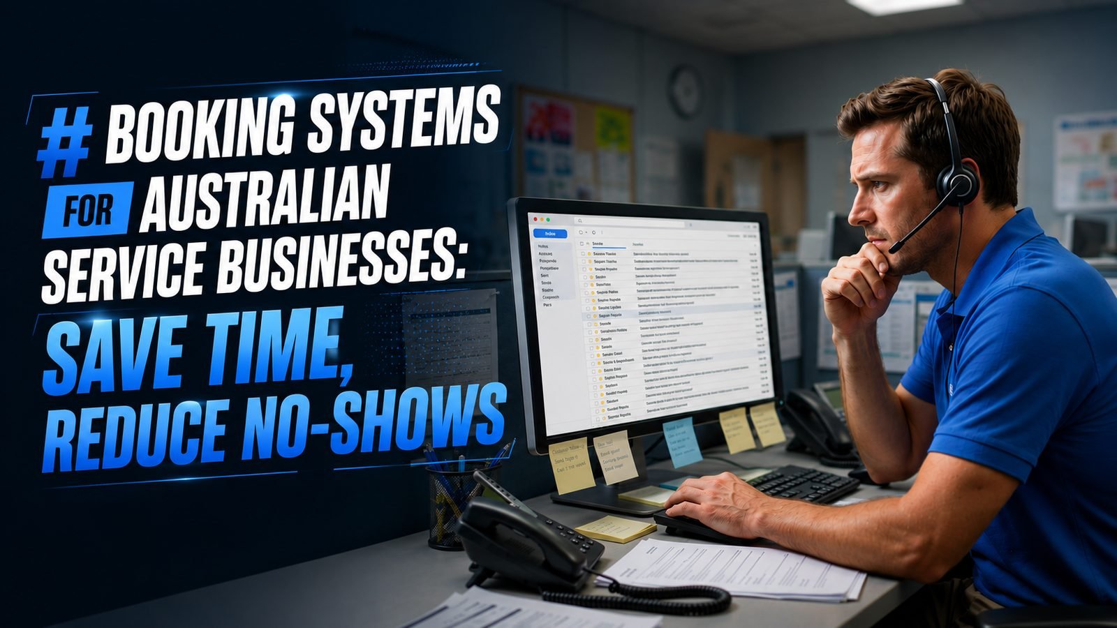 Booking Systems for Australian Service Businesses: Save Time, Reduce No-Shows
