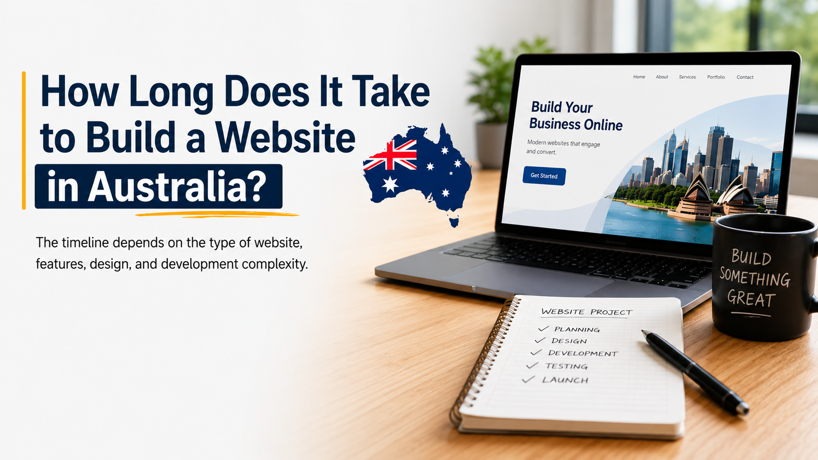 How Long Does It Take to Build a Website in Australia?